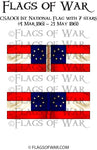 ACWC001 1st National Flag with 7 stars (4 Mar 1861 – 21 May 1861)
