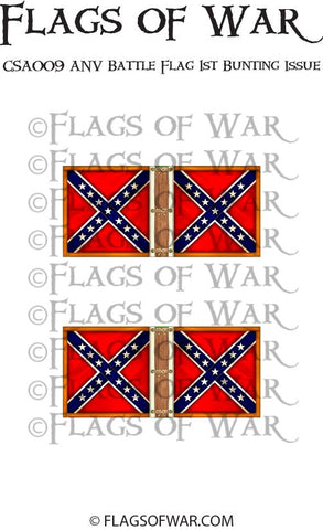 ACWC009 ANV Battle Flag 1st Bunting Issue