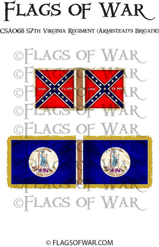 ACWC068 57th Virginia Regiment (Armistead's Brigade)