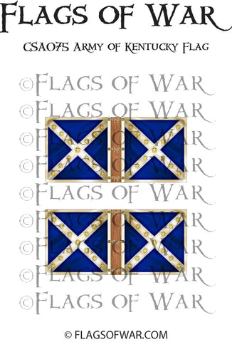ACWC075 Army of Kentucky Flag