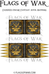 FAND03 Dwarf Fantasy Anvil Banners