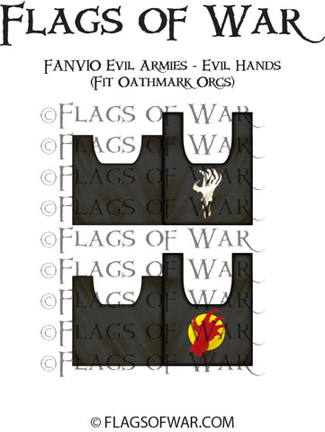 FANV10 Evil Armies - Evil Hands (Fit Oathmark Orcs)