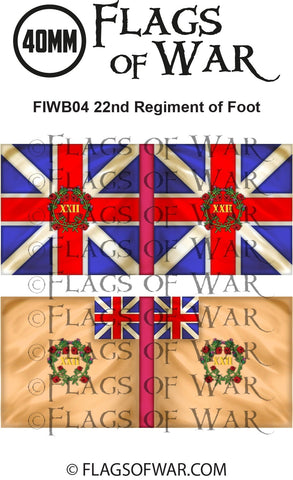 FIWB40-04 22nd Regiment of Foot