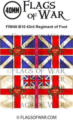 FIWB40-10 43rd Regiment of Foot