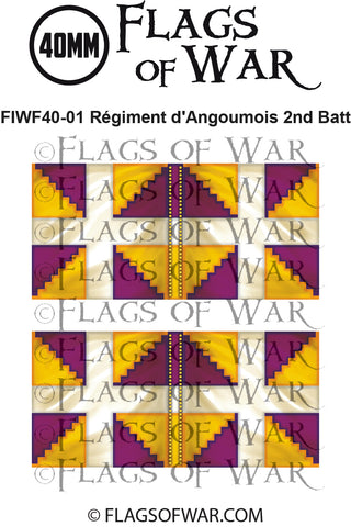 FIWF40-01 Régiment d'Angoumois 2nd Batt