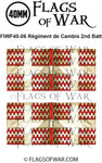FIWF40-06 Régiment de Cambis 2nd Batt