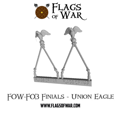 FOW-F03 Finials - Union Eagle