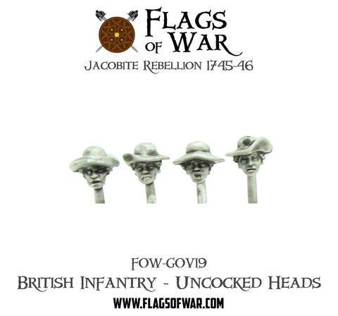 FOW-GOV19 British Infantry - Uncocked Heads