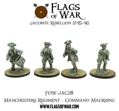 FOW-JAC28 Manchesters Regiment - Command Marching