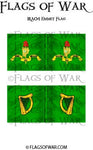 IRA04 Emmet Flag and Irish Harp