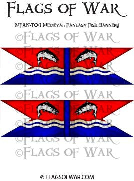 MFAN-T04 Medieval Fantasy Fish Banners