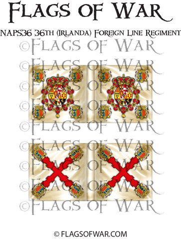 NAPS36 36th (Irlanda) Foreign Line Regiment