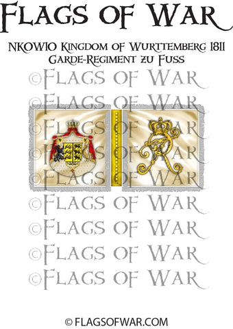 NAPW10 Kingdom of Wurttemberg 1811 Garde-Regiment zu Fuss