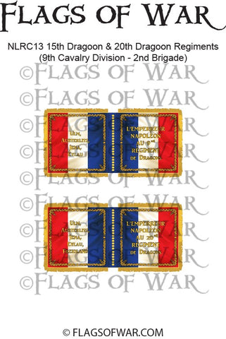 NAPF-1815-C-13 15th Dragoon & 20th Dragoon Regiments (9th Cavalry Division - 2nd Brigade)