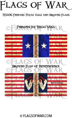 TEX06 Finnans Texas Vols and Browns Flags