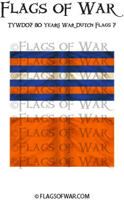 TYWD07 80 Years War Dutch Flags 7