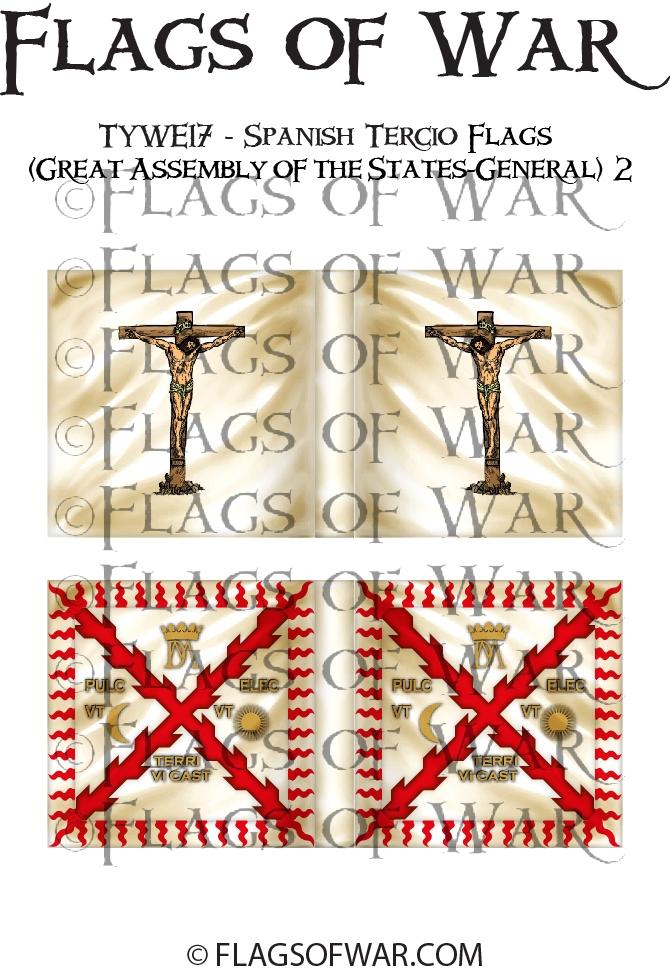 TYWE17 Spanish Tercio Flags (Great Assembly of the StatesGeneral) 2