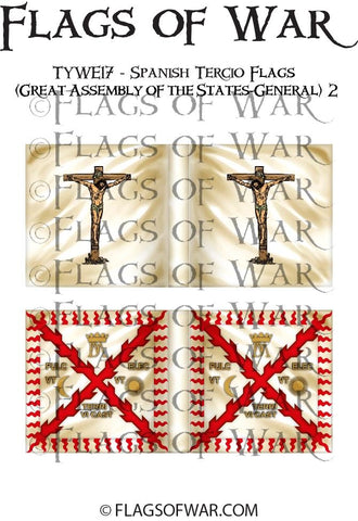 TYWE17 - Spanish Tercio Flags (Great Assembly of the States-General) 2