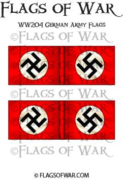 WW204 German Army Flags
