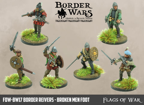 FOW-BW17 Border Reivers - Broken Men Foot