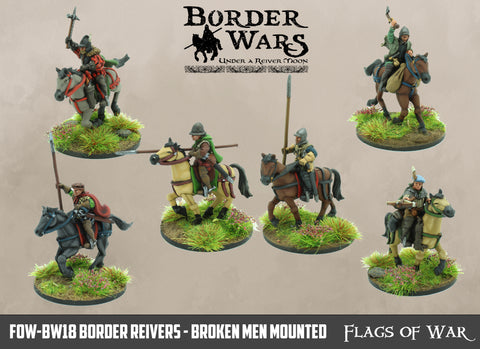 FOW-BW18 Broken Men Mounted