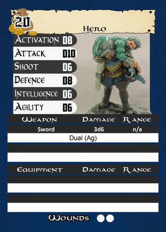 Border Wars Profile Cards - The Daring Escape