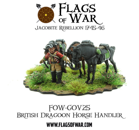 FOW-GOV25 British Dragoon Horse Handler