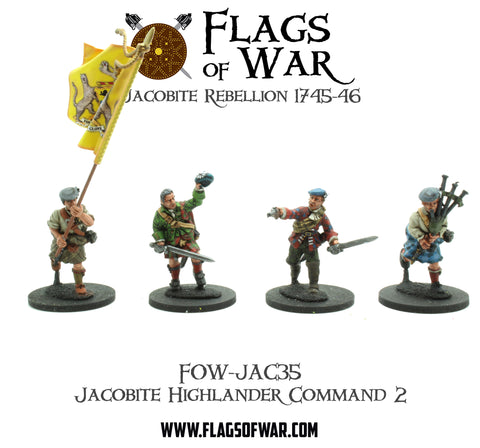 FOW-JAC35 Jacobite Highlander Command 2