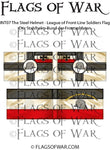 INT07 The Steel Helmet - League of Front-Line Soldiers Flag