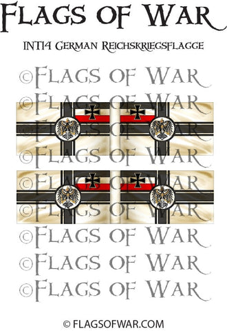 INT14 German Reichskriegsflagge