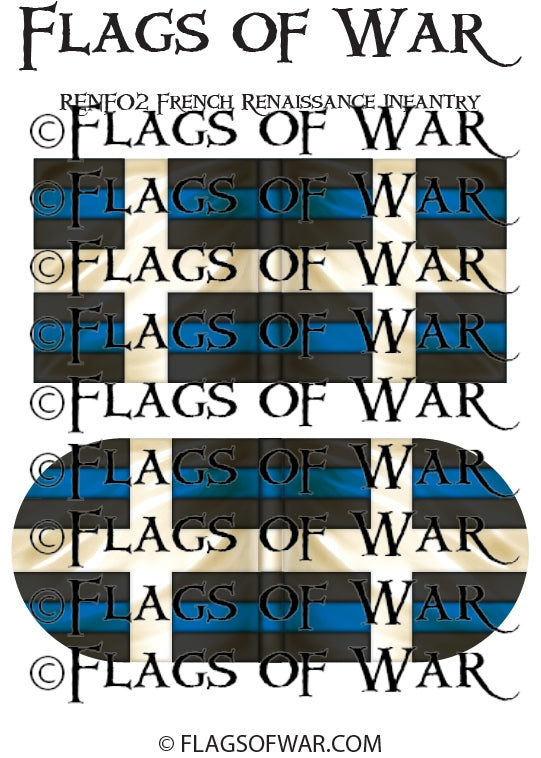 RENF02 French Renaissance Infantry – Flags of War