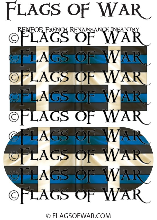 RENF05 French Renaissance Infantry – Flags of War