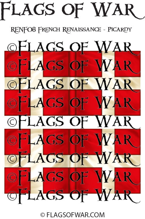 RENF08 French Renaissance - Picardy – Flags of War