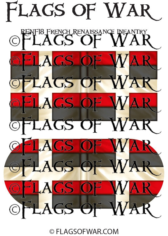 RENF18 French Renaissance Infantry – Flags of War