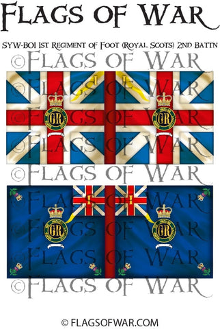 SYW-B01 1st Regiment of Foot (Royal Scots) 2nd Battn