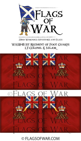 WASB48 1st Regiment of Foot Guards - LT-Colonel & Major