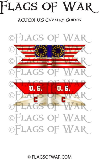 ACW-UC01 U.S Cavalry Guidon