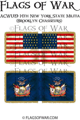 ACWU19 14th New York State Militia (Brooklyn Chasseurs) Zouaves