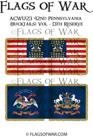 ACWU23 42nd Pennsylvania (Bucktails) Vol - 13th Reserve