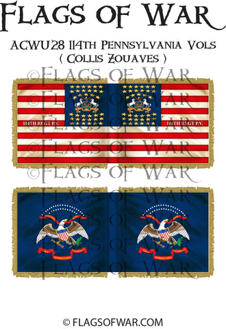 ACWU28 114th Pennsylvania Vols ( Collis Zouaves )