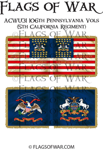 ACWU31 106th Pennsylvania Vols (5th California Regiment)