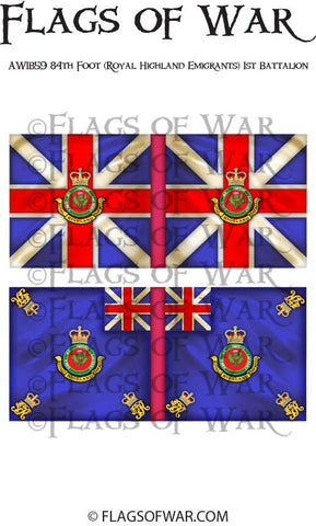 AWIB59 84th Foot (Royal Highland Emigrants) 1st Battalion