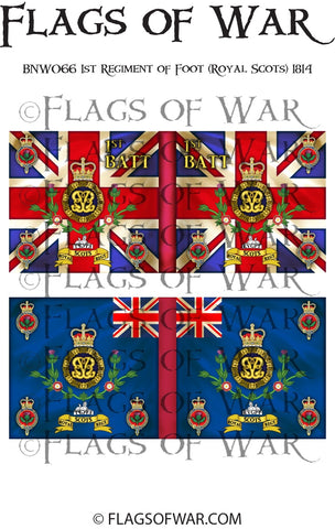 BNW066 1st Regiment of Foot (Royal Scots) 1814