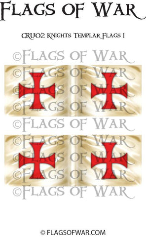 CRU01 Knights Templar Flags 1
