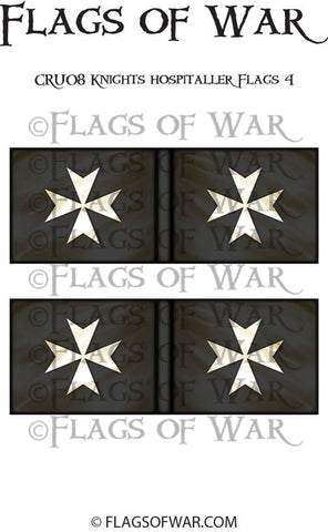 CRU08 Knights Hospitaller Flags 4