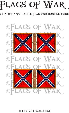 CSA010 ANV Battle Flag 2nd Bunting Issue