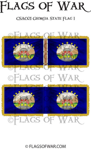 ACWC021 Georgia State Flag 1