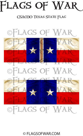 CSA030 Texas State Flag