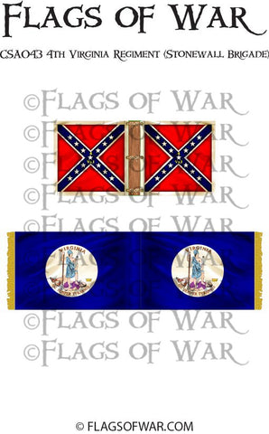 ACWC043 4th Virginia Regiment (Stonewall Brigade)