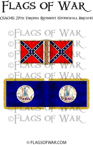 ACWC045 27th Virginia Regiment (Stonewall Brigade)